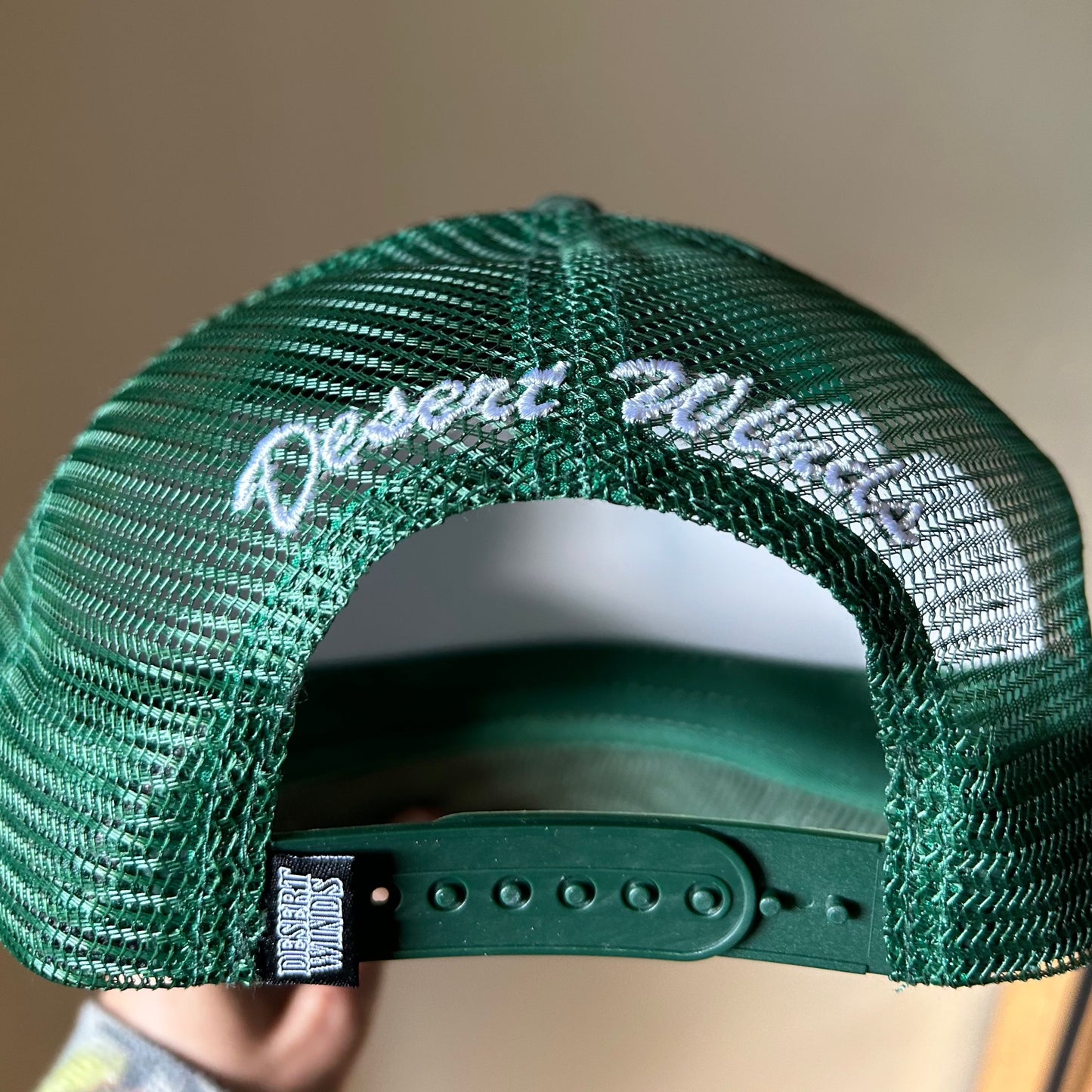 Barbed Corduroy Trucker Hat (Green)